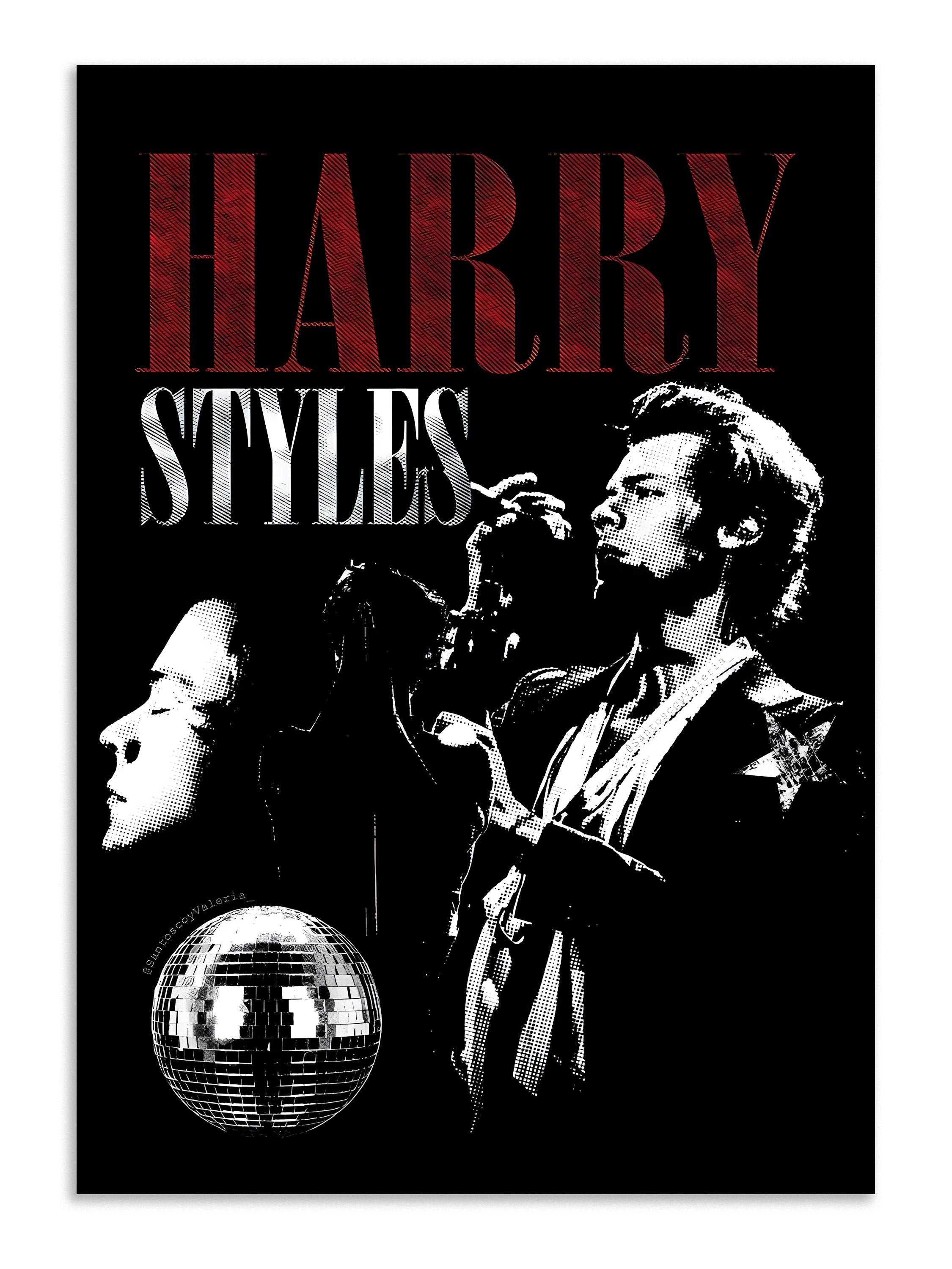 Harry Styles Poster Wall Art Decor Lazywalls